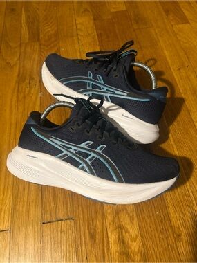 ASICS Navy Running Shoes with Light Blue Accents GEL-EXCITE 11